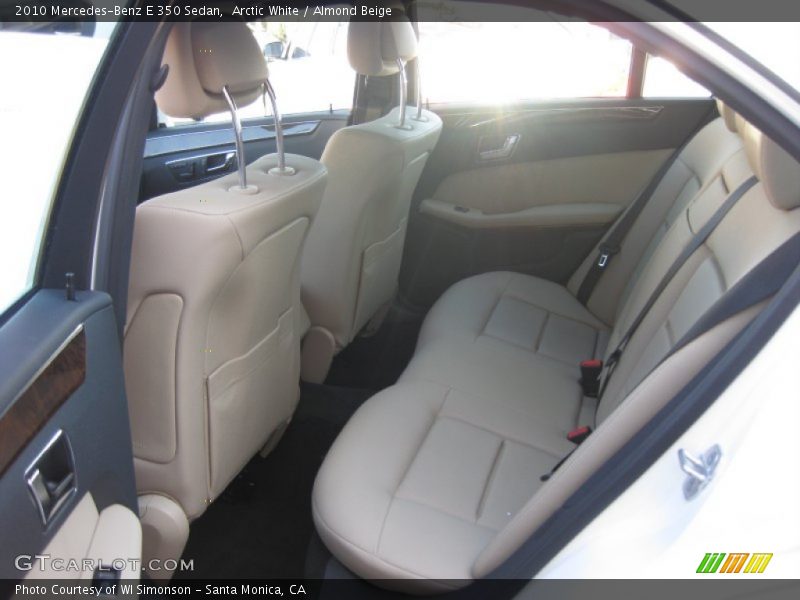 Arctic White / Almond Beige 2010 Mercedes-Benz E 350 Sedan