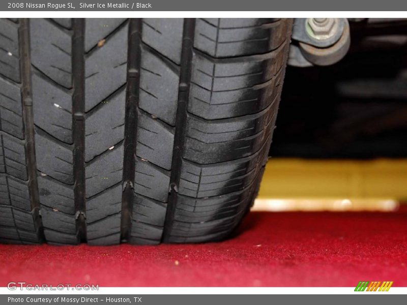 Silver Ice Metallic / Black 2008 Nissan Rogue SL