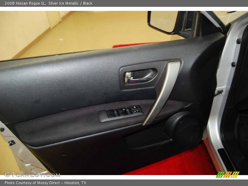 Silver Ice Metallic / Black 2008 Nissan Rogue SL