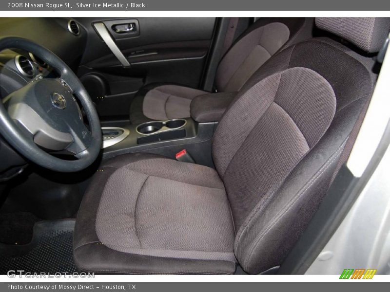 Silver Ice Metallic / Black 2008 Nissan Rogue SL