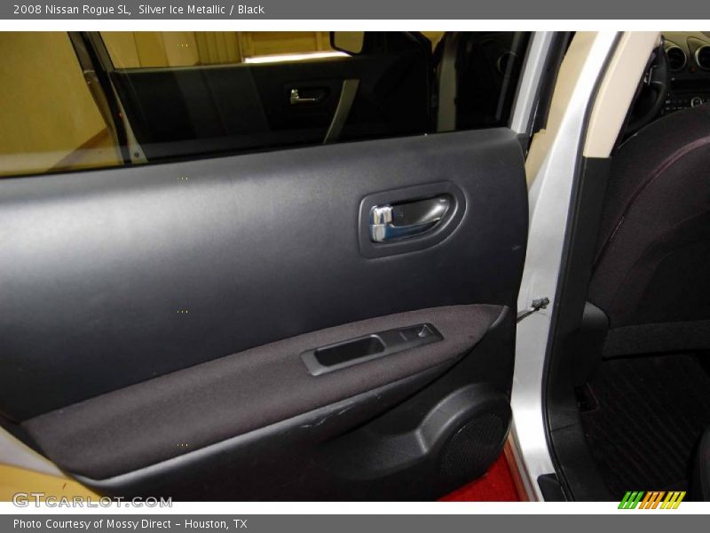 Silver Ice Metallic / Black 2008 Nissan Rogue SL