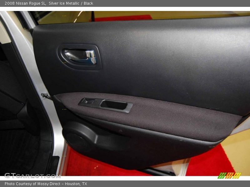 Silver Ice Metallic / Black 2008 Nissan Rogue SL