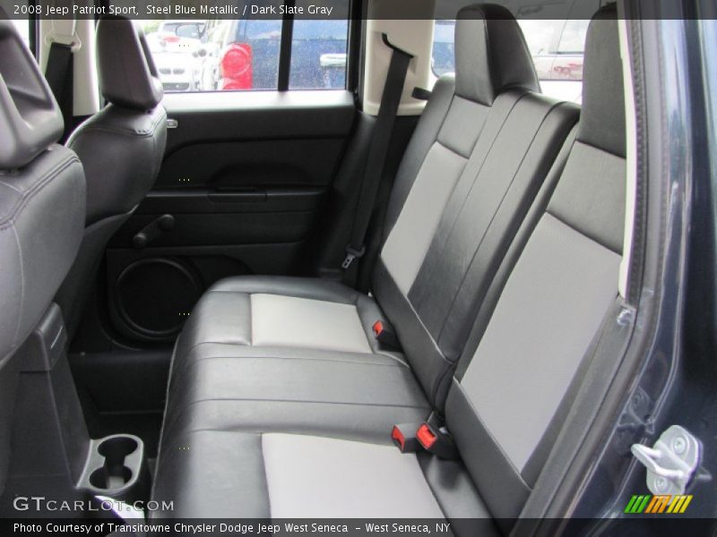 Steel Blue Metallic / Dark Slate Gray 2008 Jeep Patriot Sport