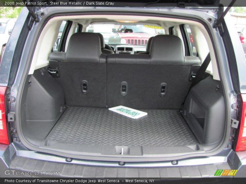 Steel Blue Metallic / Dark Slate Gray 2008 Jeep Patriot Sport