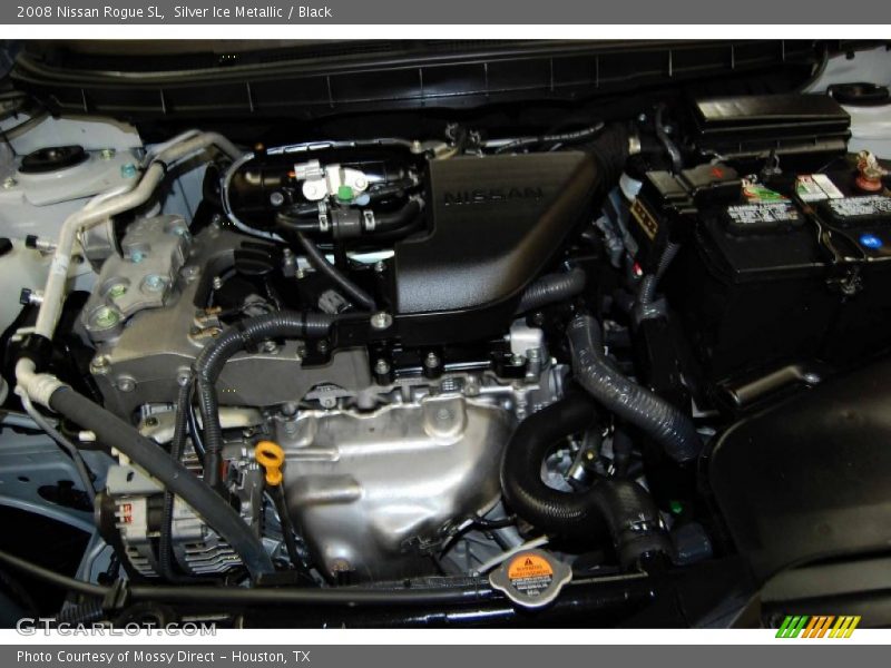 Silver Ice Metallic / Black 2008 Nissan Rogue SL