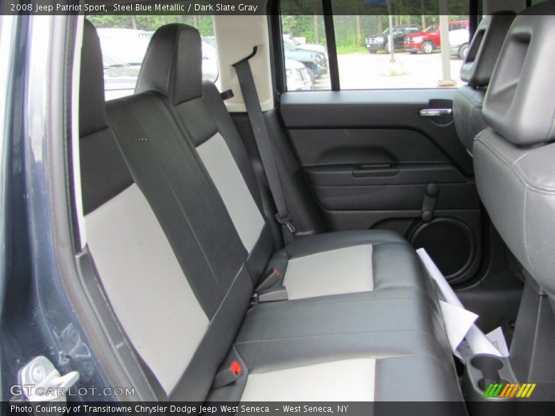 Steel Blue Metallic / Dark Slate Gray 2008 Jeep Patriot Sport