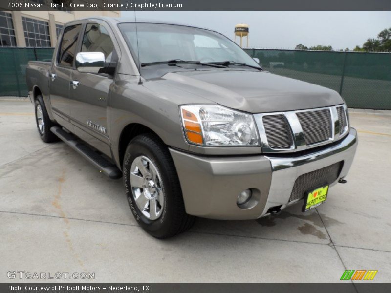 Granite / Graphite/Titanium 2006 Nissan Titan LE Crew Cab