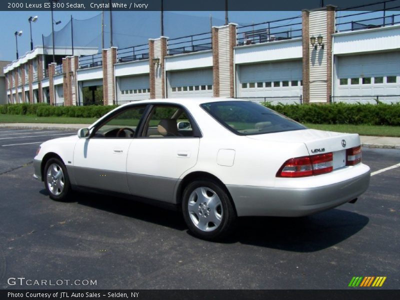 Crystal White / Ivory 2000 Lexus ES 300 Sedan