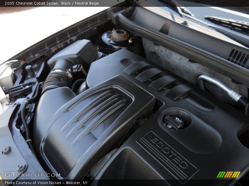 Black / Neutral Beige 2005 Chevrolet Cobalt Sedan