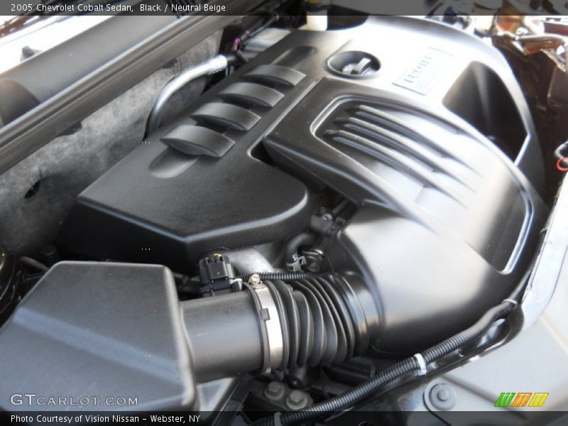 Black / Neutral Beige 2005 Chevrolet Cobalt Sedan