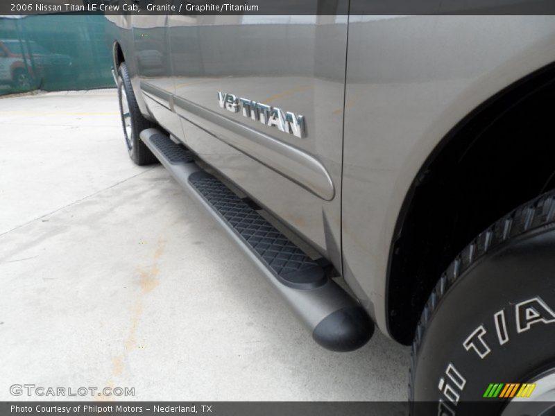 Granite / Graphite/Titanium 2006 Nissan Titan LE Crew Cab