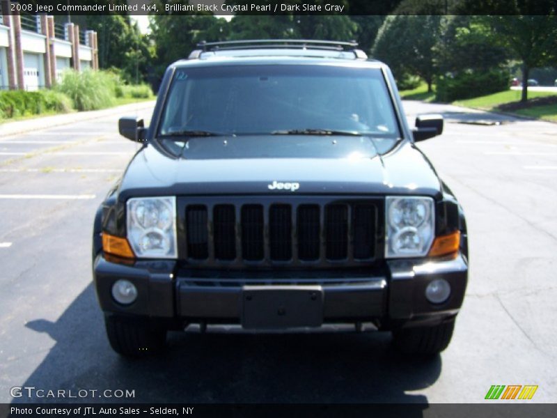 Brilliant Black Crystal Pearl / Dark Slate Gray 2008 Jeep Commander Limited 4x4