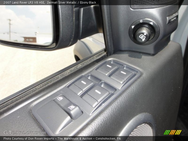 Zermatt Silver Metallic / Ebony Black 2007 Land Rover LR3 V8 HSE
