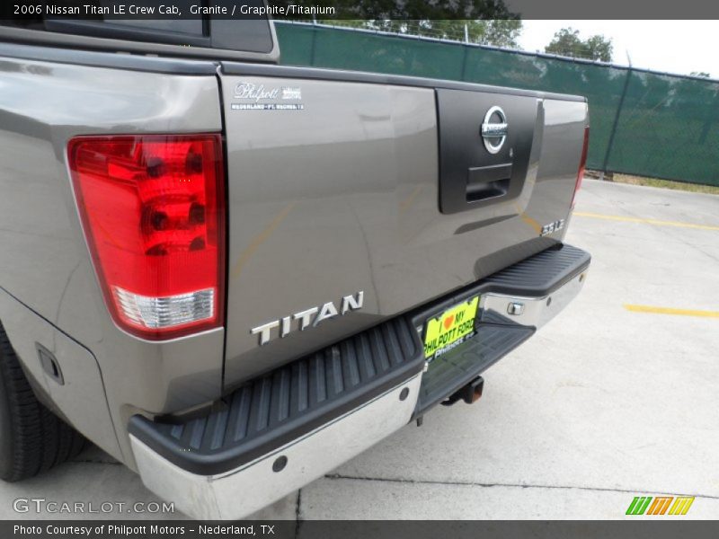 Granite / Graphite/Titanium 2006 Nissan Titan LE Crew Cab