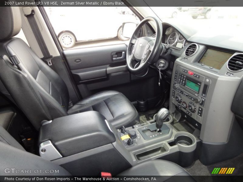 Zermatt Silver Metallic / Ebony Black 2007 Land Rover LR3 V8 HSE