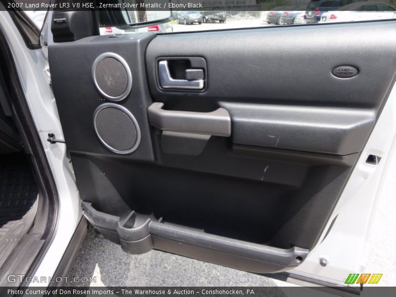 Zermatt Silver Metallic / Ebony Black 2007 Land Rover LR3 V8 HSE