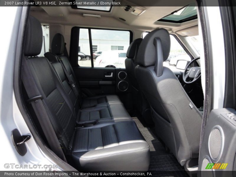Zermatt Silver Metallic / Ebony Black 2007 Land Rover LR3 V8 HSE