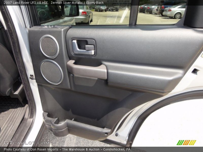 Zermatt Silver Metallic / Ebony Black 2007 Land Rover LR3 V8 HSE