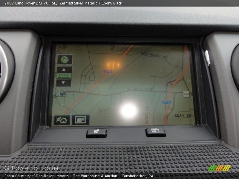 Zermatt Silver Metallic / Ebony Black 2007 Land Rover LR3 V8 HSE