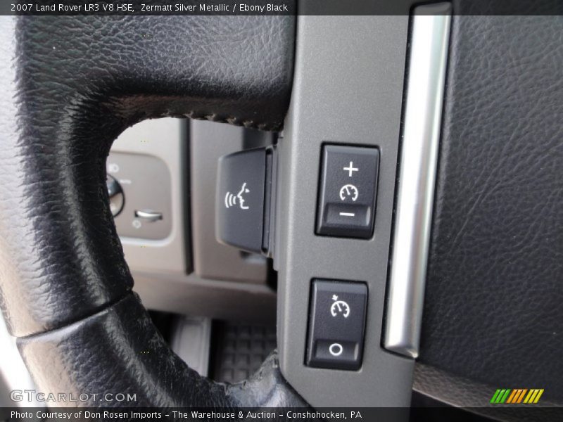 Zermatt Silver Metallic / Ebony Black 2007 Land Rover LR3 V8 HSE