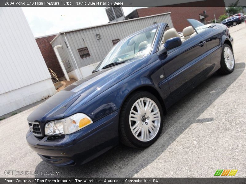 Nautic Blue Metallic / Beige 2004 Volvo C70 High Pressure Turbo