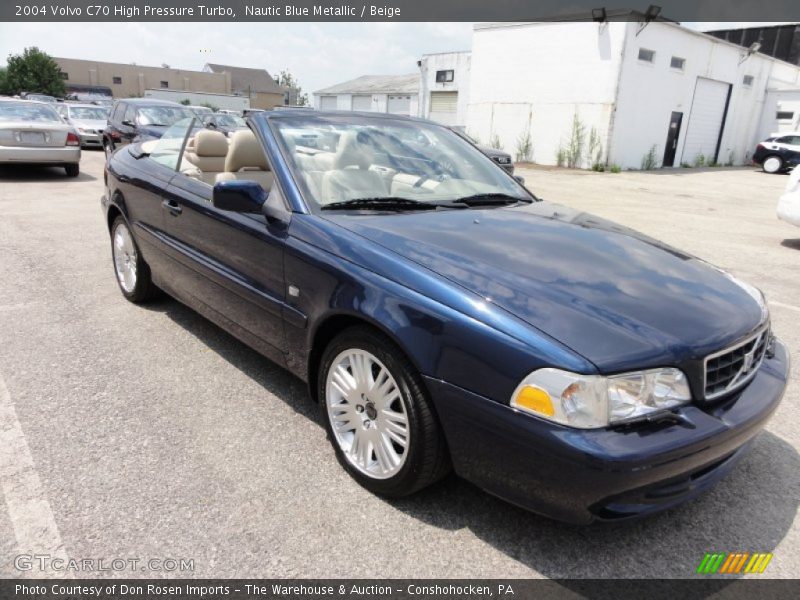 Nautic Blue Metallic / Beige 2004 Volvo C70 High Pressure Turbo