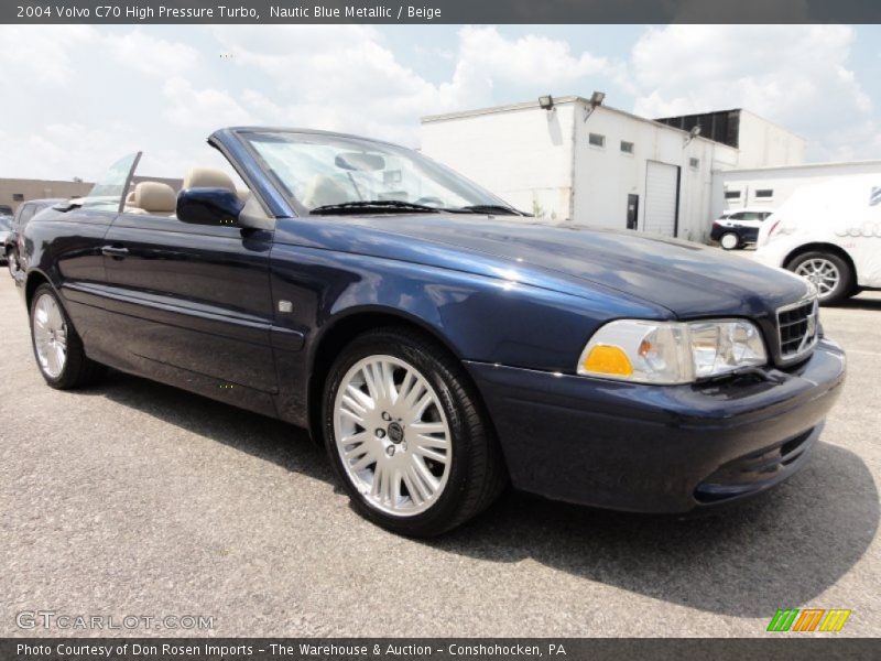 Nautic Blue Metallic / Beige 2004 Volvo C70 High Pressure Turbo