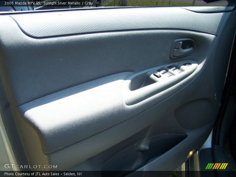 Sunlight Silver Metallic / Gray 2005 Mazda MPV ES