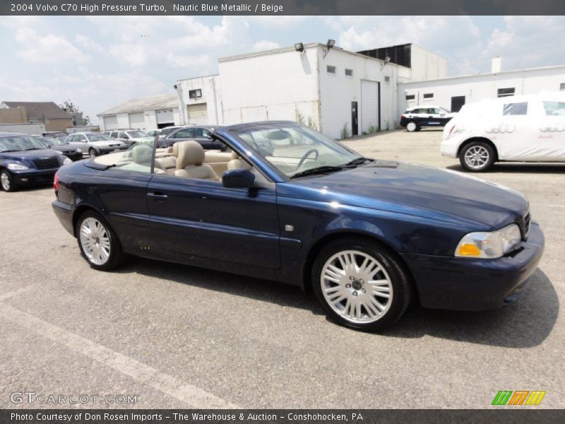 Nautic Blue Metallic / Beige 2004 Volvo C70 High Pressure Turbo