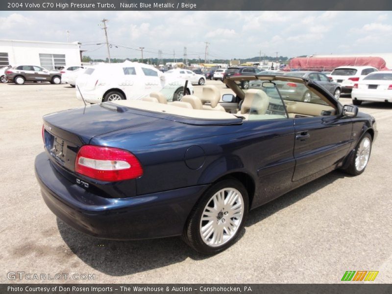 Nautic Blue Metallic / Beige 2004 Volvo C70 High Pressure Turbo