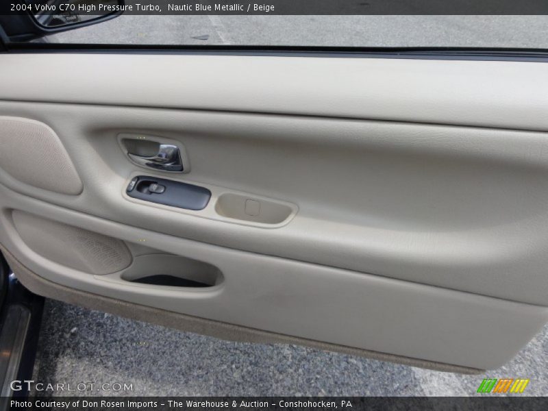 Nautic Blue Metallic / Beige 2004 Volvo C70 High Pressure Turbo