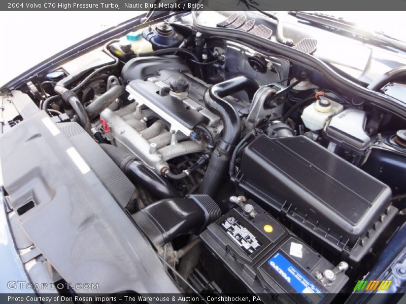  2004 C70 High Pressure Turbo Engine - 2.3 Liter HP Turbocharged DOHC 20 Valve Inline 5 Cylinder