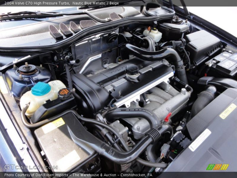  2004 C70 High Pressure Turbo Engine - 2.3 Liter HP Turbocharged DOHC 20 Valve Inline 5 Cylinder