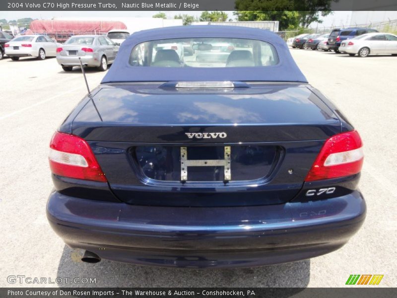 Nautic Blue Metallic / Beige 2004 Volvo C70 High Pressure Turbo