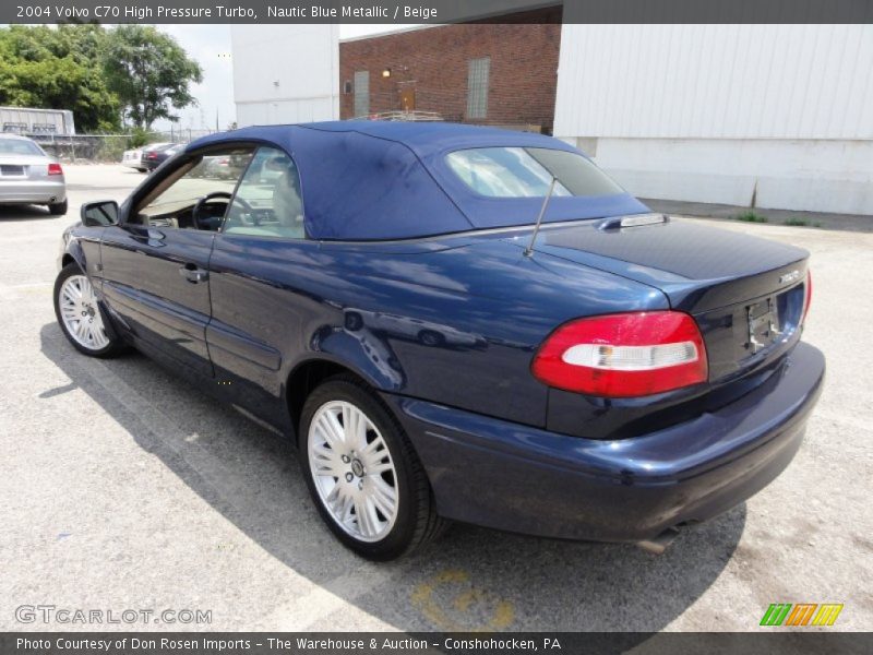 Nautic Blue Metallic / Beige 2004 Volvo C70 High Pressure Turbo