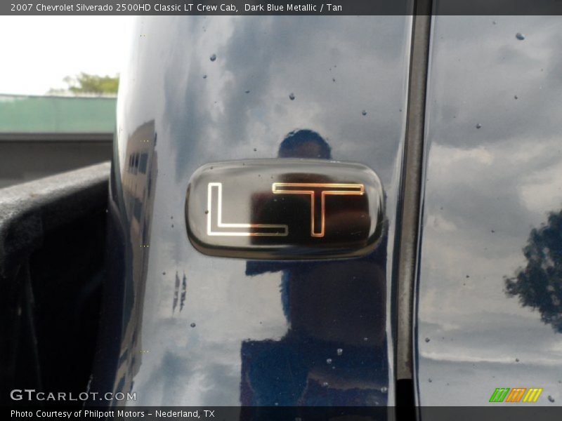 Dark Blue Metallic / Tan 2007 Chevrolet Silverado 2500HD Classic LT Crew Cab