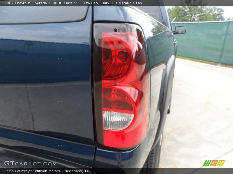 Dark Blue Metallic / Tan 2007 Chevrolet Silverado 2500HD Classic LT Crew Cab