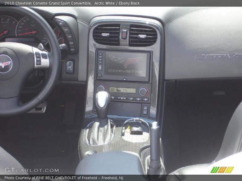 Arctic White / Ebony Black 2010 Chevrolet Corvette Grand Sport Convertible