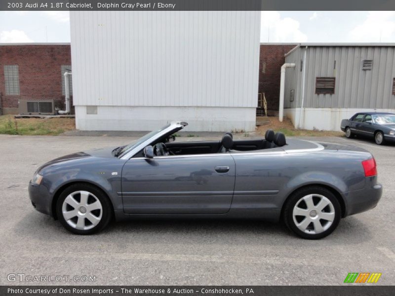  2003 A4 1.8T Cabriolet Dolphin Gray Pearl