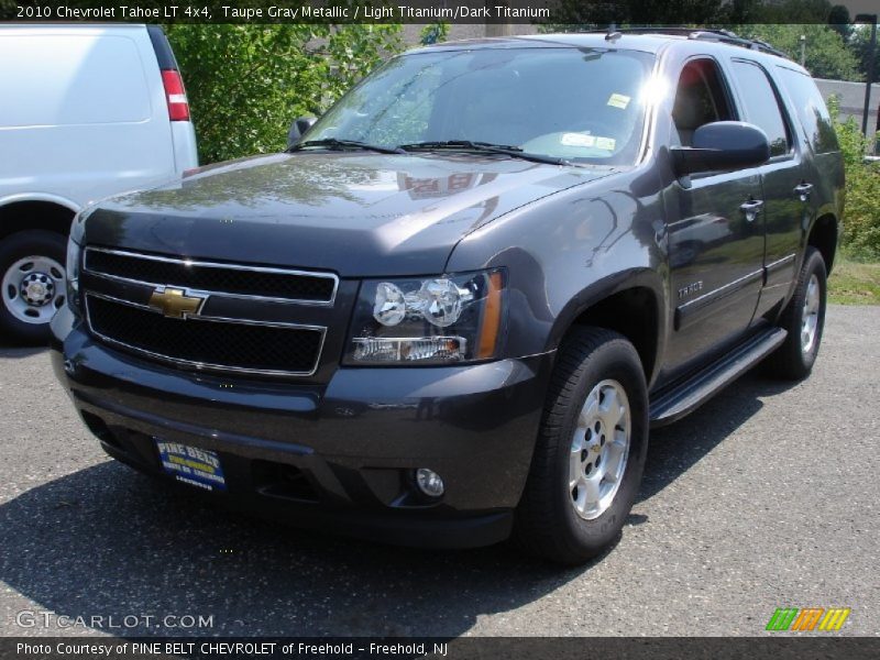 Taupe Gray Metallic / Light Titanium/Dark Titanium 2010 Chevrolet Tahoe LT 4x4