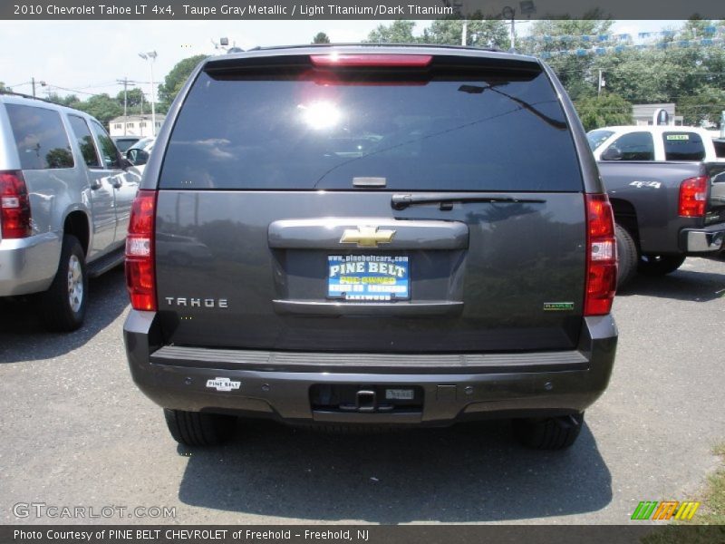 Taupe Gray Metallic / Light Titanium/Dark Titanium 2010 Chevrolet Tahoe LT 4x4