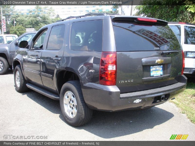 Taupe Gray Metallic / Light Titanium/Dark Titanium 2010 Chevrolet Tahoe LT 4x4