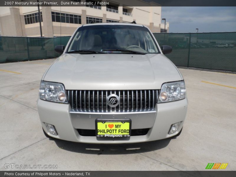 Dune Pearl Metallic / Pebble 2007 Mercury Mariner Premier