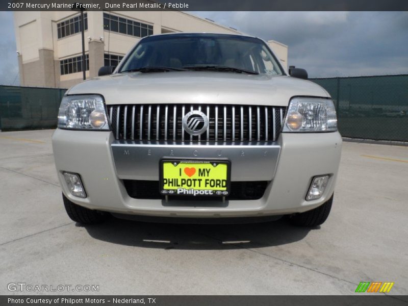 Dune Pearl Metallic / Pebble 2007 Mercury Mariner Premier