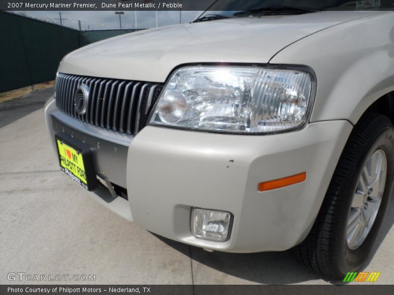 Dune Pearl Metallic / Pebble 2007 Mercury Mariner Premier