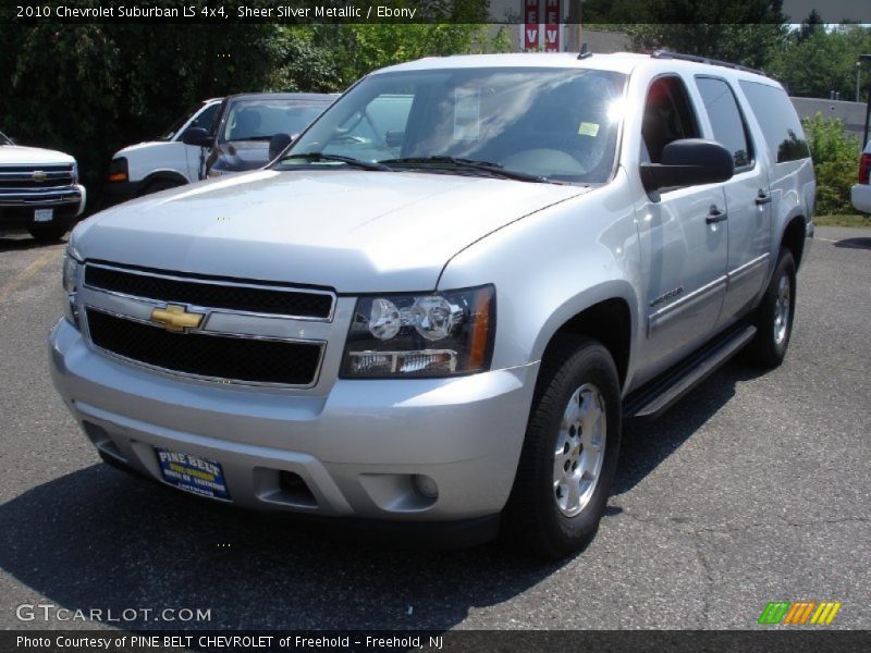 Sheer Silver Metallic / Ebony 2010 Chevrolet Suburban LS 4x4