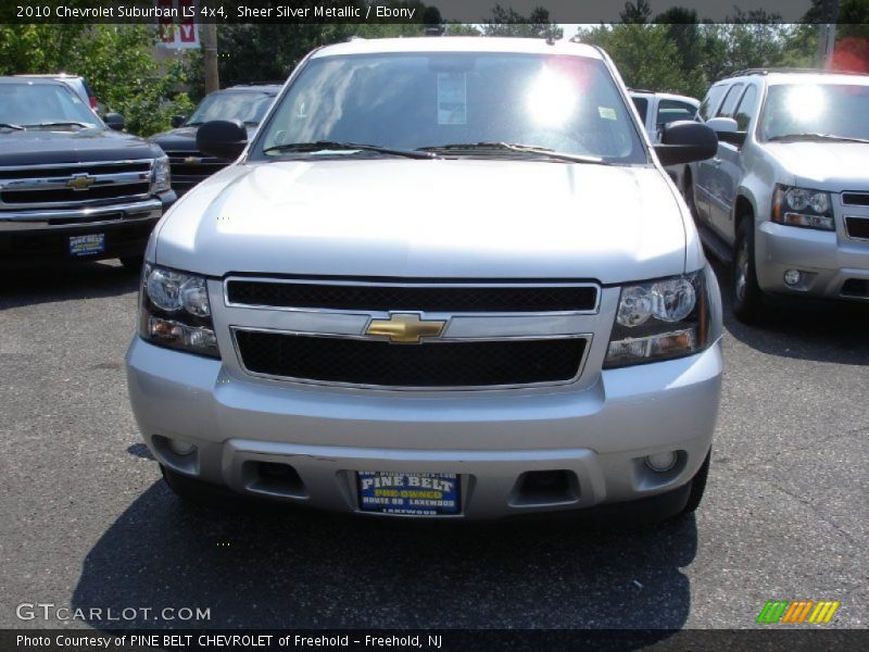 Sheer Silver Metallic / Ebony 2010 Chevrolet Suburban LS 4x4