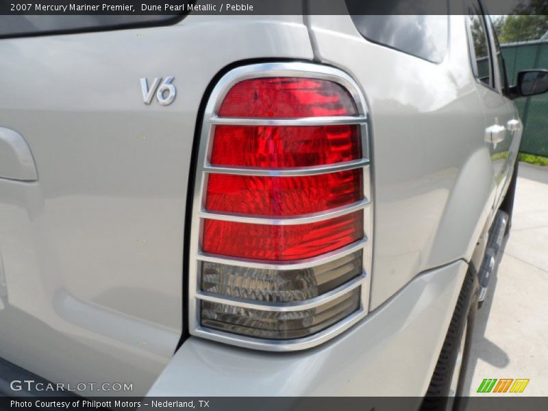 Dune Pearl Metallic / Pebble 2007 Mercury Mariner Premier