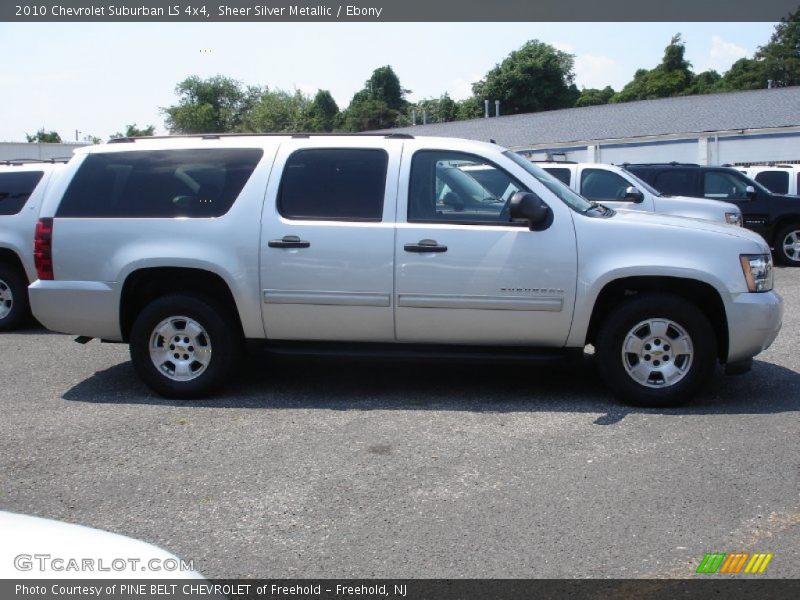 Sheer Silver Metallic / Ebony 2010 Chevrolet Suburban LS 4x4
