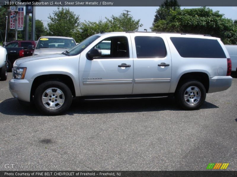 Sheer Silver Metallic / Ebony 2010 Chevrolet Suburban LS 4x4